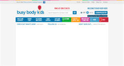 Desktop Screenshot of busybodykids.com.au
